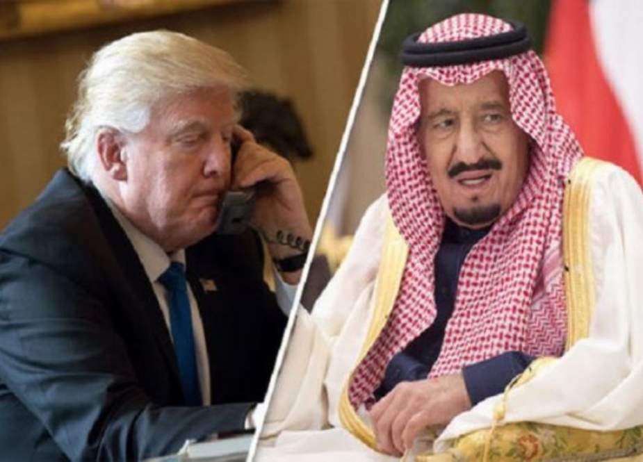 سعودی فرماں روا کا ٹرمپ سے ٹیلیفونک رابطہ