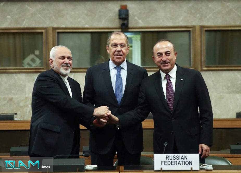 Lavrov: İran, Rusiya və Türkiyə Suriya mövzusunda həmfikirdir