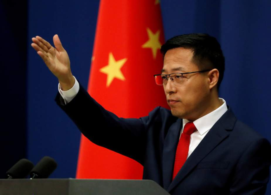Zhao Lijian, the ministry’s spokesman.JPG