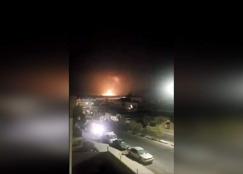 MASSIVE explosion shakes outskirts of Jordanian capital.