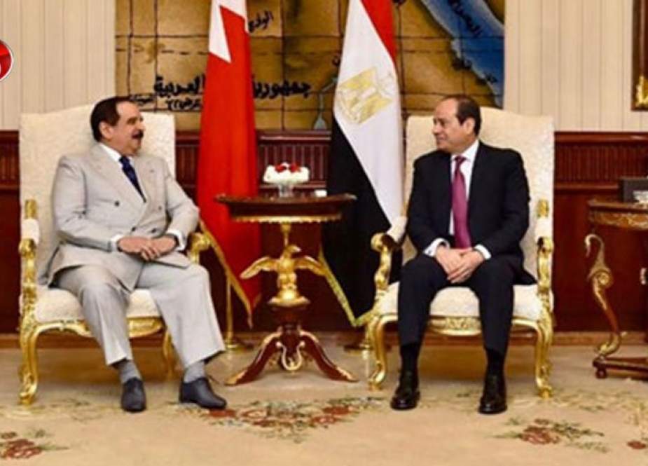تبریک رئیس جمهوری مصر به پادشاه بحرین بخاطر توافق عادی سازی بحرین با رژیم صهیونیستی!