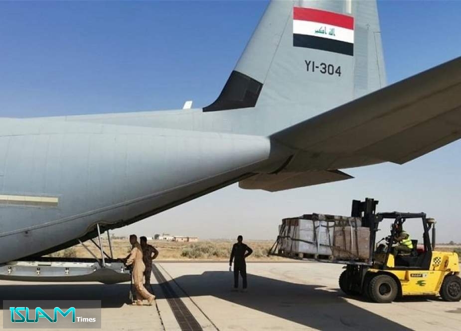 العراق يسعف السودان بطائرة ثانية من المواد الاغاثية