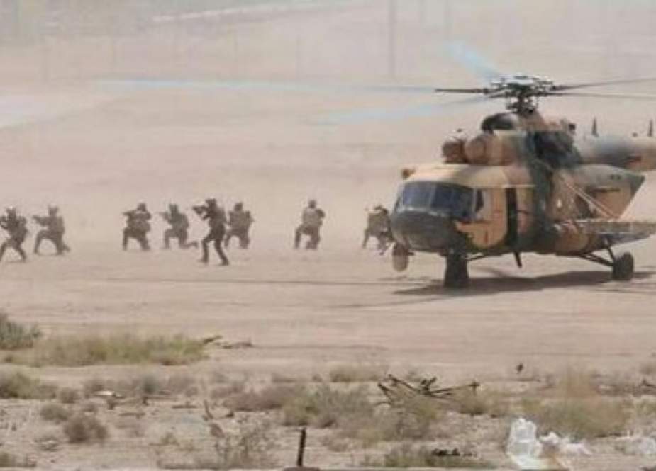 القوات العراقية تنفذ عملية إنزال في قضاء الرطبة