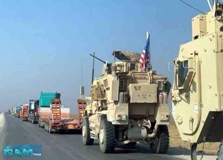 عراق، صوبہ بابل میں امریکی فوج کا ایک اور قافلہ سڑک کنارے نصب بم سے ٹکرا گیا