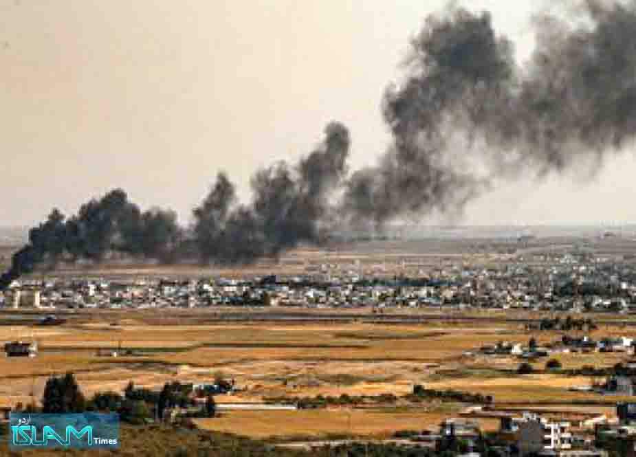 شام، حسکہ میں امریکی ہیلی کاپٹر گر کر تباہ