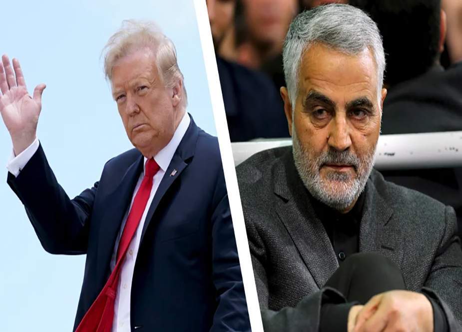 شہید قاسم سلیمانی کے معاملے پر ٹرمپ کی دھمکی پر ایران کا سخت ردعمل