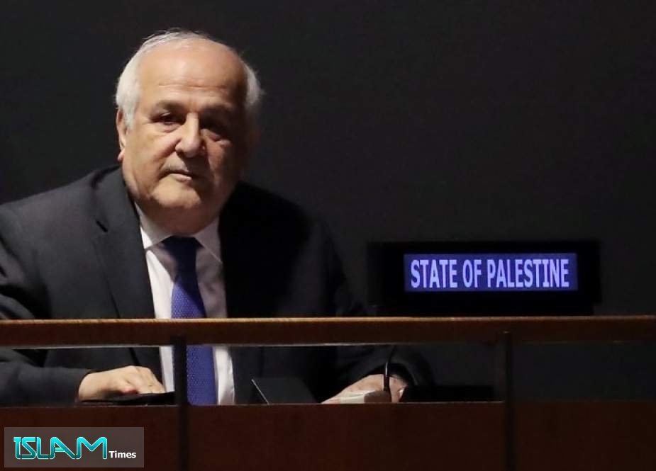 فلسطين المحتلة تناشد الامم المتحدة لوقف جرائم الاحتلال