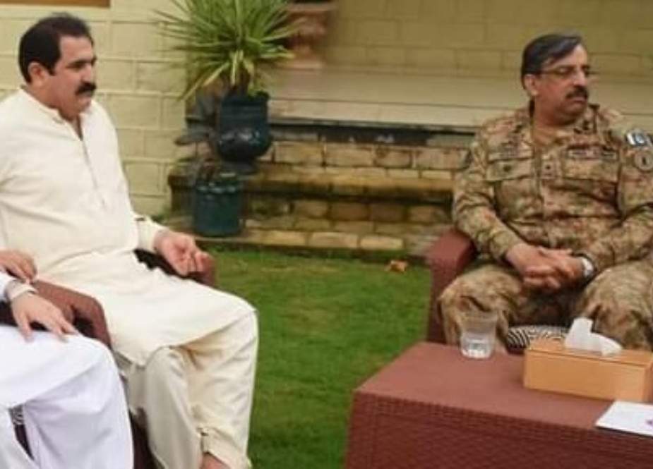 ایم این اے ساجد حسین طوری کی عمائدین کے ہمراہ میجر جنرل اسد نواز جنجوعہ سے ملاقات