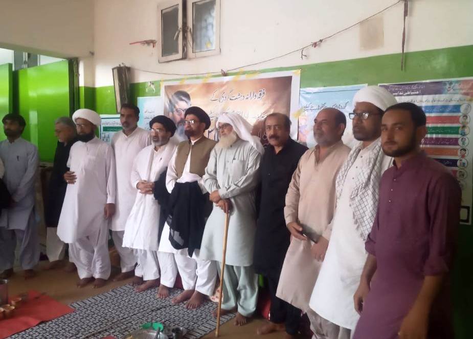 شیعہ علماء کونسل جنوبی پنجاب کا صوبائی صدر علامہ موسی رضا جسکانی کی زیرصدارت امام بارگاہ زینبیہ سوتری وٹ میں اجلاس 