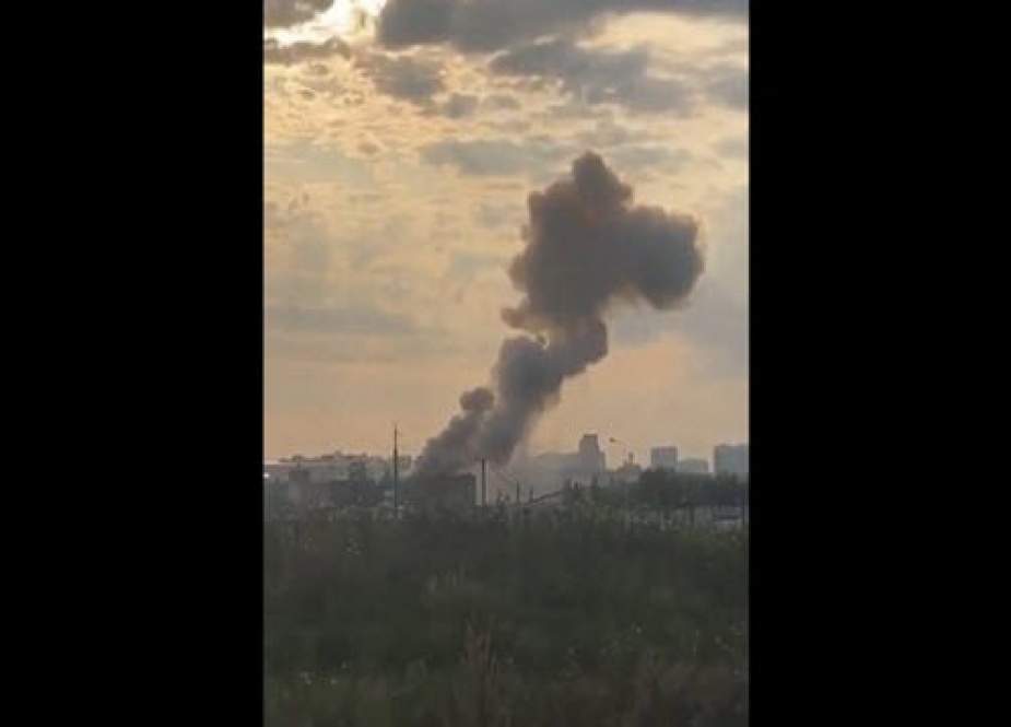انفجاری مهیب در یک کارخانه در مسکو
