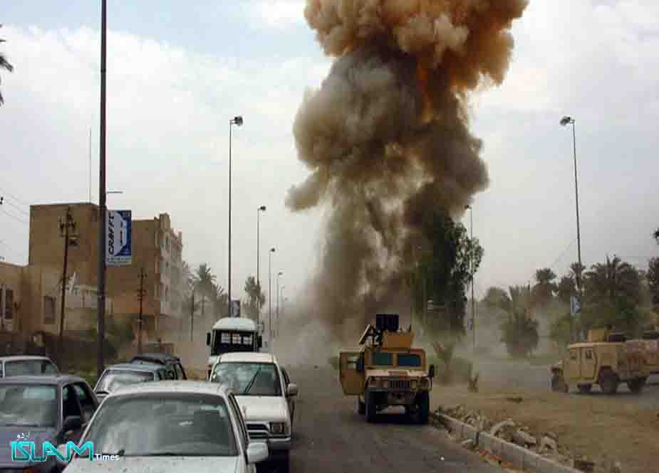 عراق، دارالحکومت کے اندر 2 امریکی فوجی قافلوں پر بم حملہ