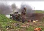 فيديو لمسلَّحي "الجيش الحر" أثناء وجودهم في أذربيجان