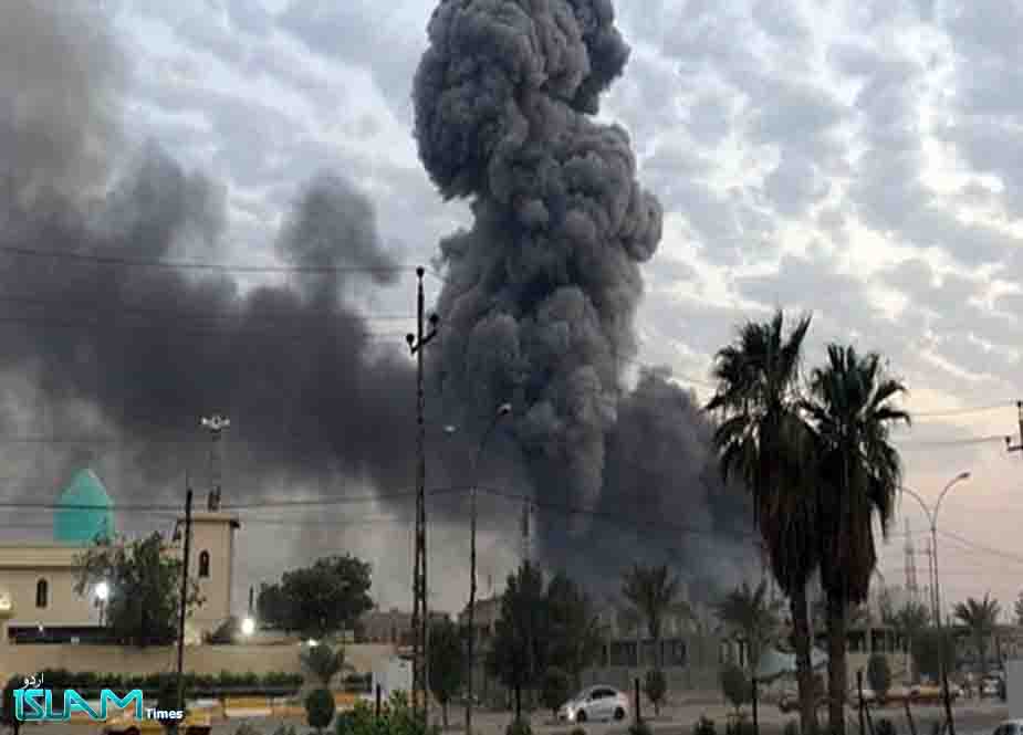 عراق، حشد الشعبی کے فوجی مراکز کے قریب امریکی طیاروں کی بمباری و مشکوک پروازیں