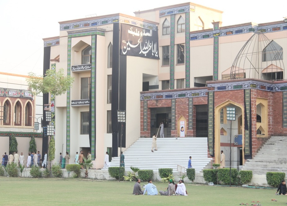عروۃ الوثقیٰ لاہور میں اربعین کی تیاری کے مناظر