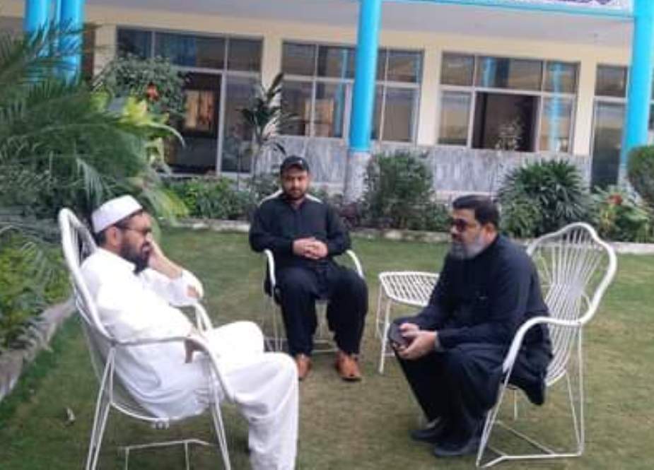 پشاور، علامہ احمد اقبال اور عارف الجانی کی علامہ سید جواد ہادی سے ملاقات