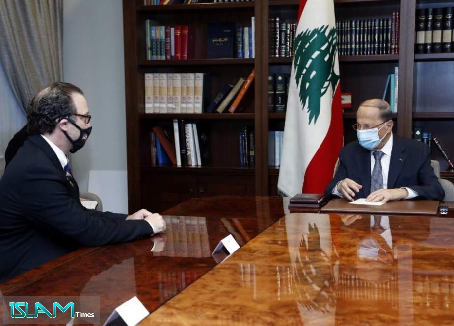 President Aoun Receives US’ Schenker