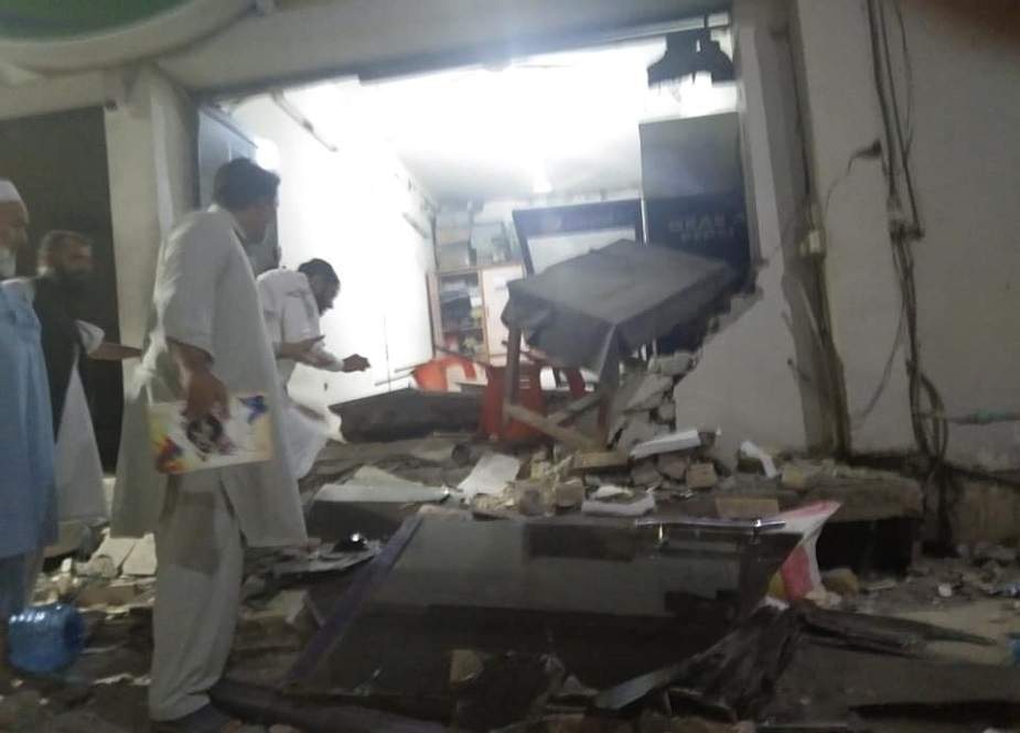 ڈی آئی خان، پی ایس او پمپ کے دفتر میں دھماکہ