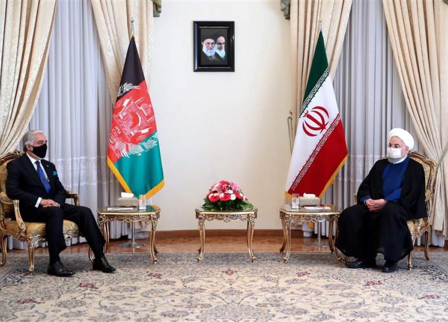 Rouhani dan Abdullah (Tasnim).