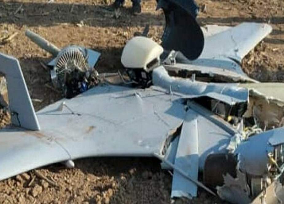 Sebuah Pesawat Tak Berawak Asing Jatuh Di Daerah Khoda Afarin, provinsi Azarbaijan Timur
