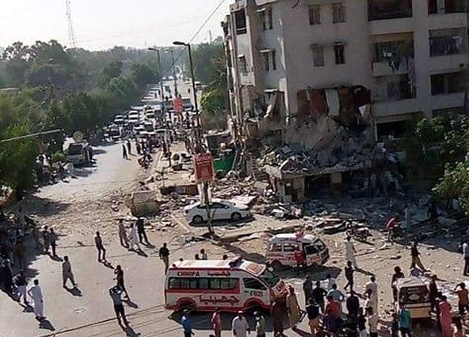 وزیراعلیٰ سندھ نے مسکن چورنگی دھماکے کا نوٹس لے لیا، کمشنر کراچی سے رپورٹ طلب