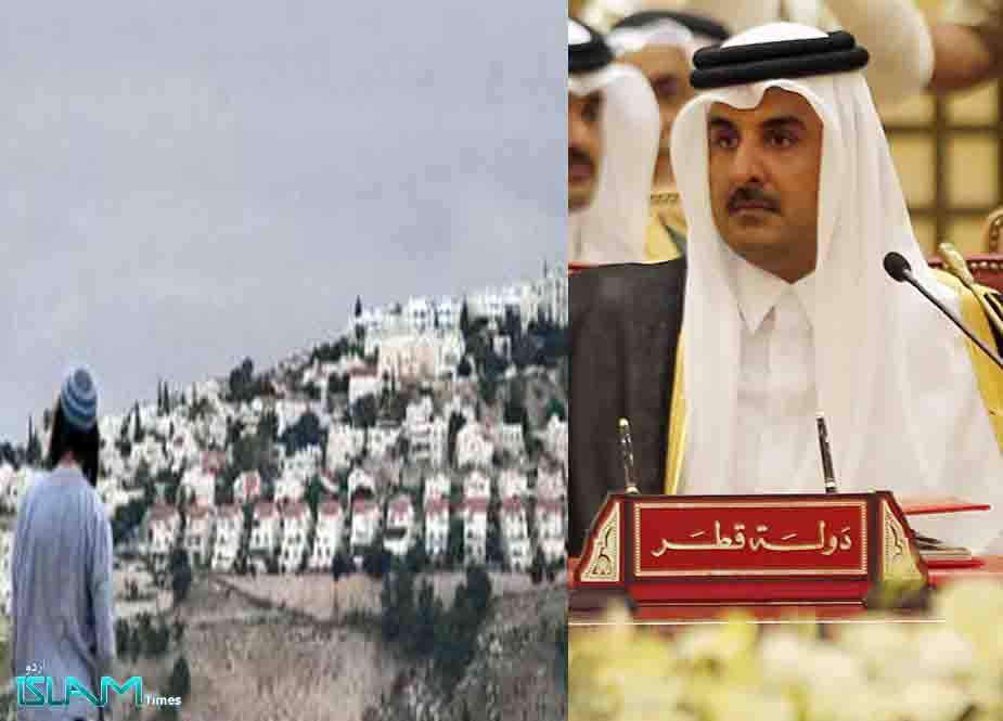 قطر کیجانب سے فلسطینی سرزمین پر غیر قانونی صیہونی بستیوں کی تعمیر کی شدید مذمت