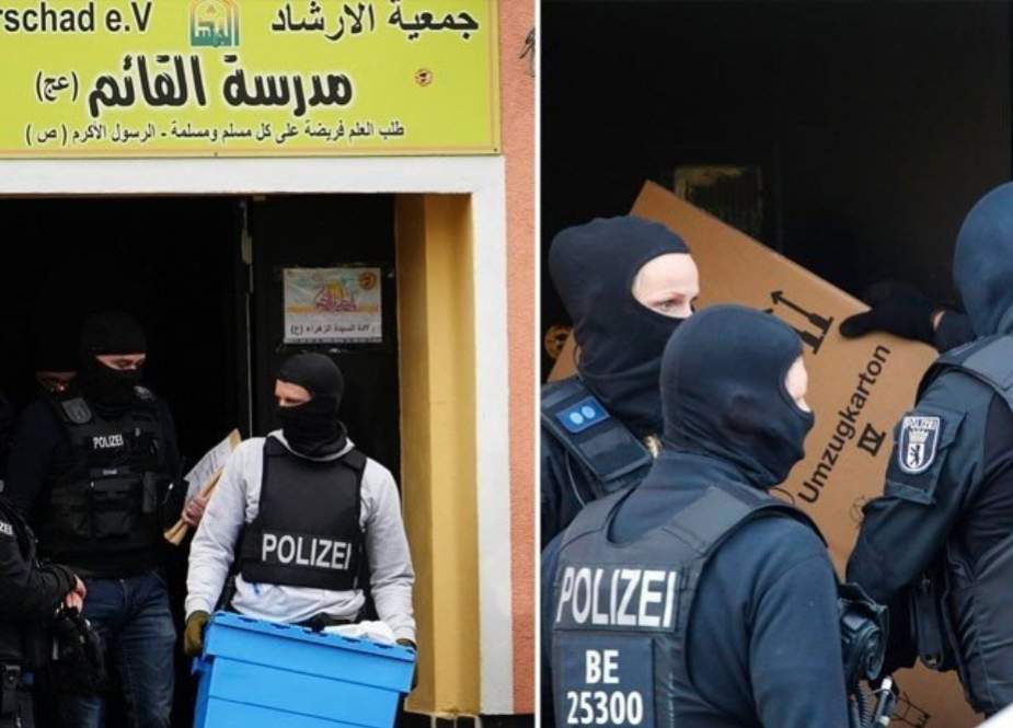 جرمنی میں پولیس کا مسجد پر چھاپہ، نمازیوں کو ہراساں کیا گیا