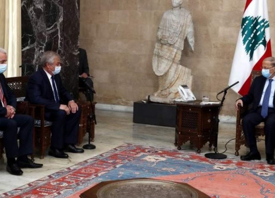 الرئيس اللبناني يستقبل مبعوث الرئيس الروسي الخاص إلى سوريا