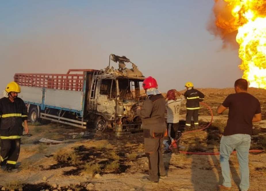 مقتل عراقيين واصابة 21 في انفجار أنبوب غاز