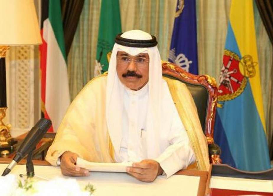 أمير الكويت يبعث رسالة الى الملك السعودي