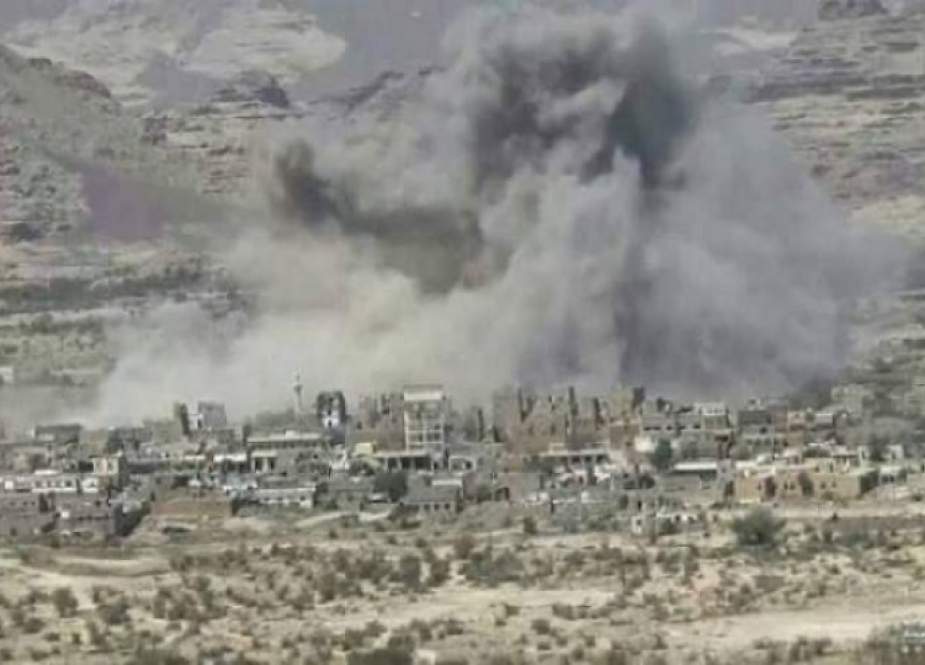 اليمن.. طيران العدوان يشن سلسلة غارات على عدة محافظات