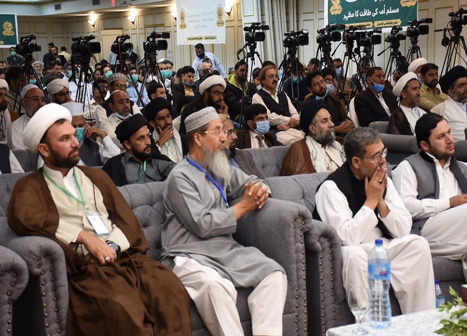 اسلام آباد، ملی یکجہتی کونسل اور ایم ڈبلیو ایم کے زیراہتمام رحمۃ اللعالمینؑ وحدت کانفرنس کی تصاویر