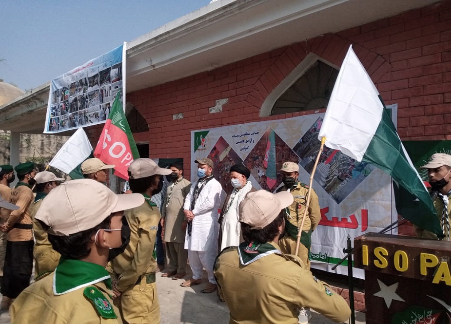 لاہور، ڈاکٹر نقوی شہید کے مزار پر اسکاوٹ سلامی کی تصاویر