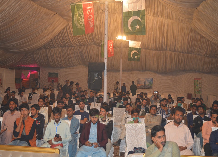 لاہور، امامیہ اسٹوڈنٹس آرگنائزیشن کے مرکزی کنونشن کے موقع پر شب شہداء کا انعقاد