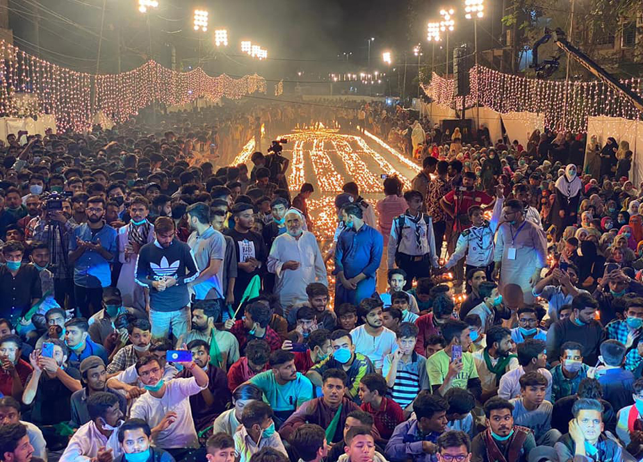 کراچی میں جے ڈی سی کے تحت بین المذاہب قومی میلاد کانفرنس و چراغاں کا انعقاد