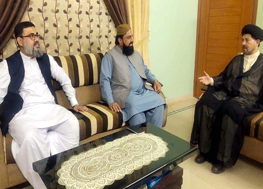 علامہ باقر عباس زیدی کی مفتی گلزار نعیمی سے ملاقات