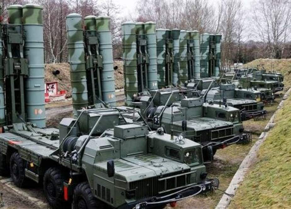Russian-made S-400 anti-aircraft missile systems.jpg