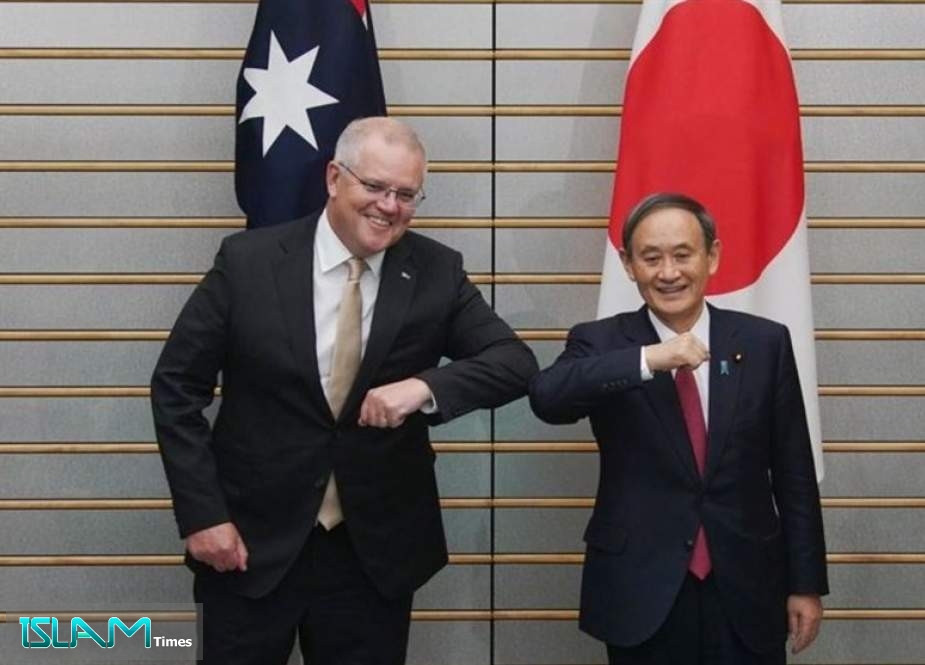 Japan PM Suga Says Broad Agreement Reached on Military Pact with Australia