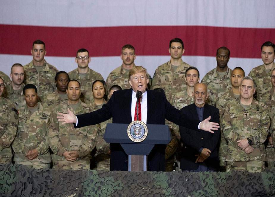 صدر ٹرمپ کا عہدہ چھوڑنے سے قبل افغانستان اور عراق سے امریکی فوجیوں کی واپسی کا اعلان