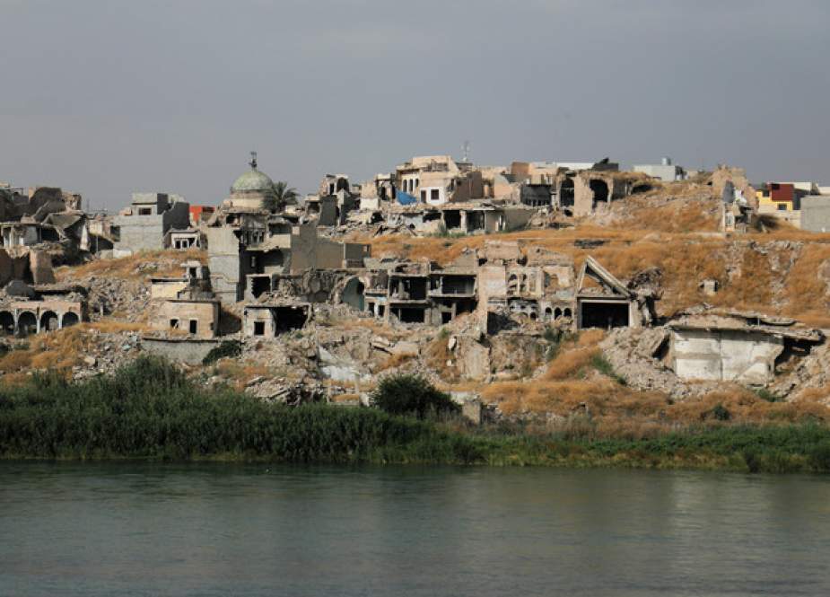 Destroyed houses in the old city of Mosul, Iraq.JPG