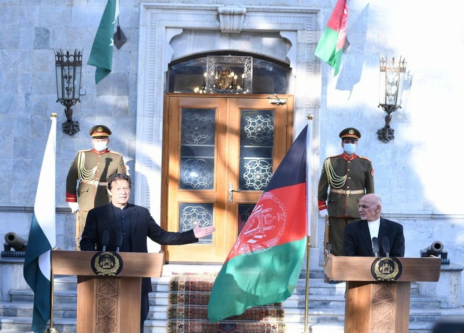 عمران خان کے دورہ کابل اور صدر اشرف غنی سے ملاقات کی تصاویر