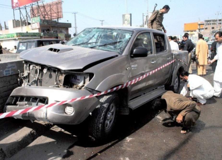 کابل میں افغان آرمی کی گاڑی کو دھماکے سے اُڑا دیا گیا