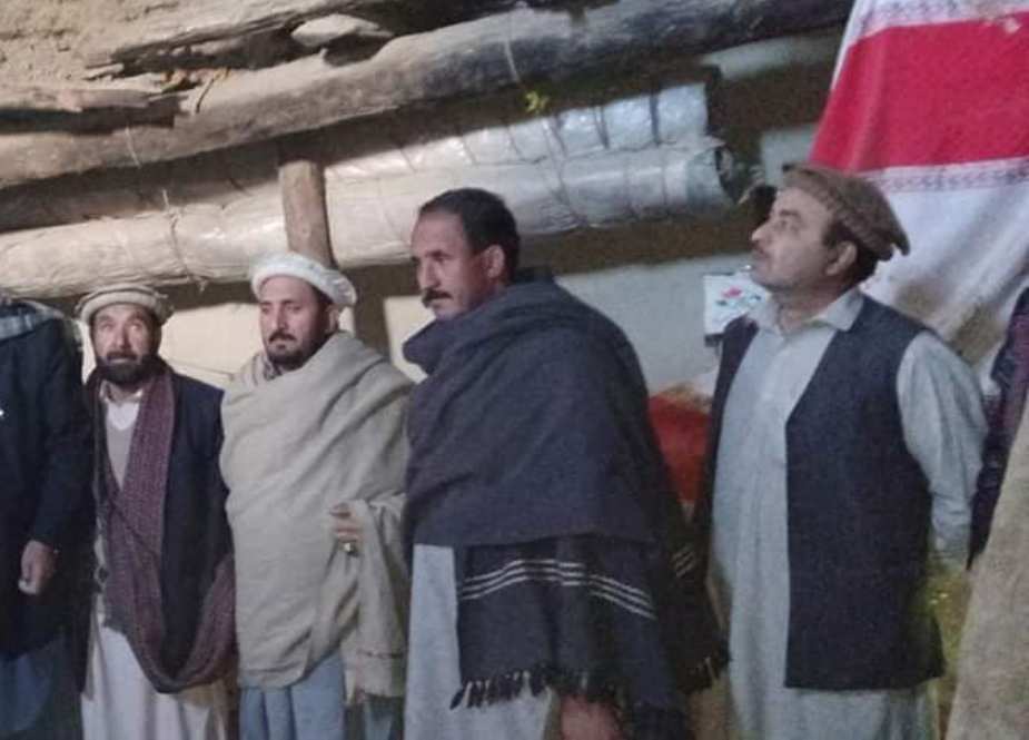 پاراچنار، تحریک حسینی کے وفد کا پیواڑ واقعہ میں متاثرہ مکان کا دورہ
