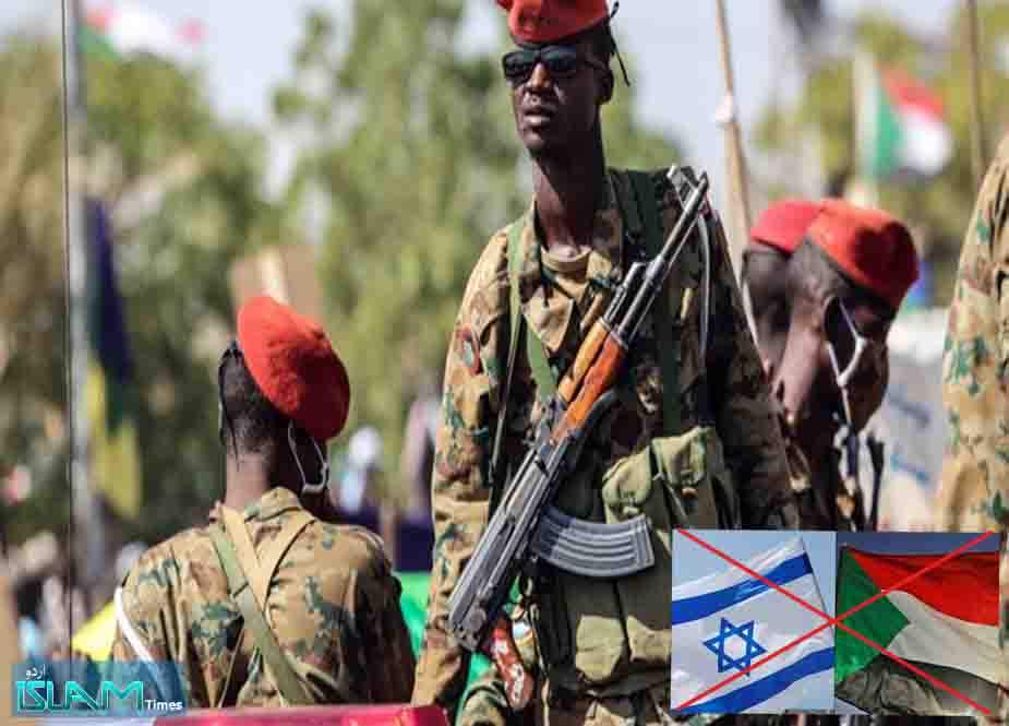 فلسطینی مزاحمتی محاذ کیخلاف اسرائیل کیساتھ تعاون پر سوڈان کا اظہارِ آمادگی