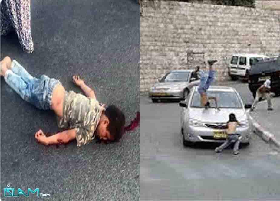 فلسطین، صیہونی آباد کار نے 2 فلسطینی بچوں اور 1 خاتون کو گاڑی تلے روند ڈالا