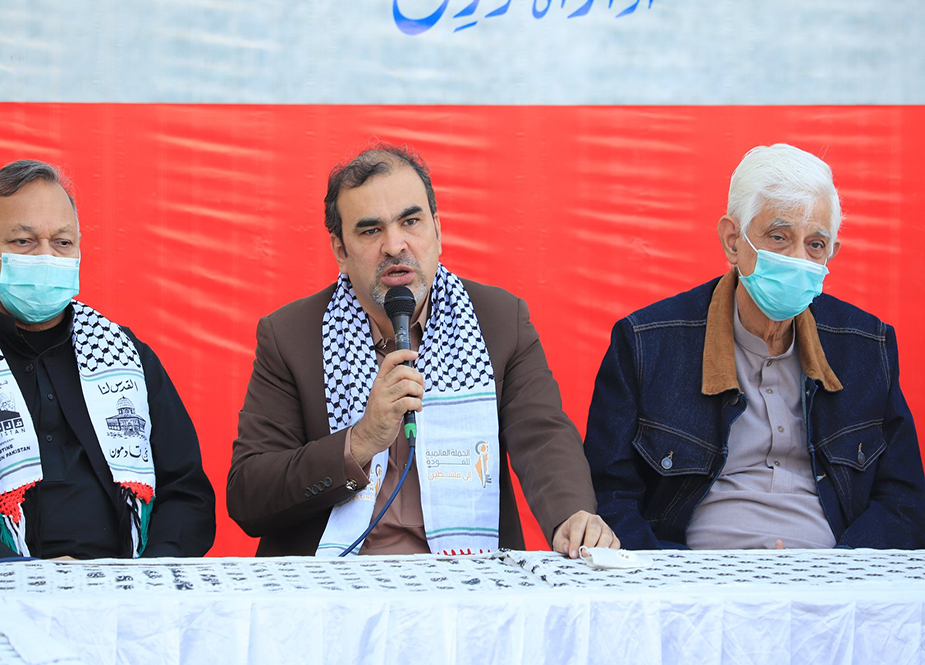 فلسطین فاؤنڈیشن پاکستان اور جماعت اسلامی کراچی کے تحت یکجہتی فلسطین کانفرنس کا انعقاد