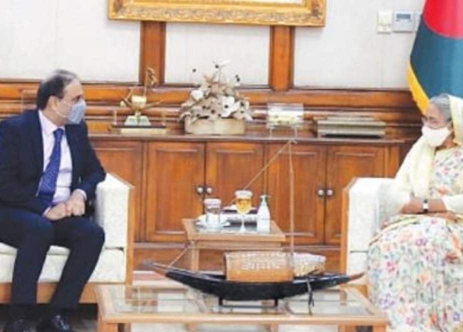 حسینہ واجد کی پاکستان کے ہائی کمشنر عمران احمد صدیقی سے ملاقات، تعلقات کو مستحکم کرنے پر زور