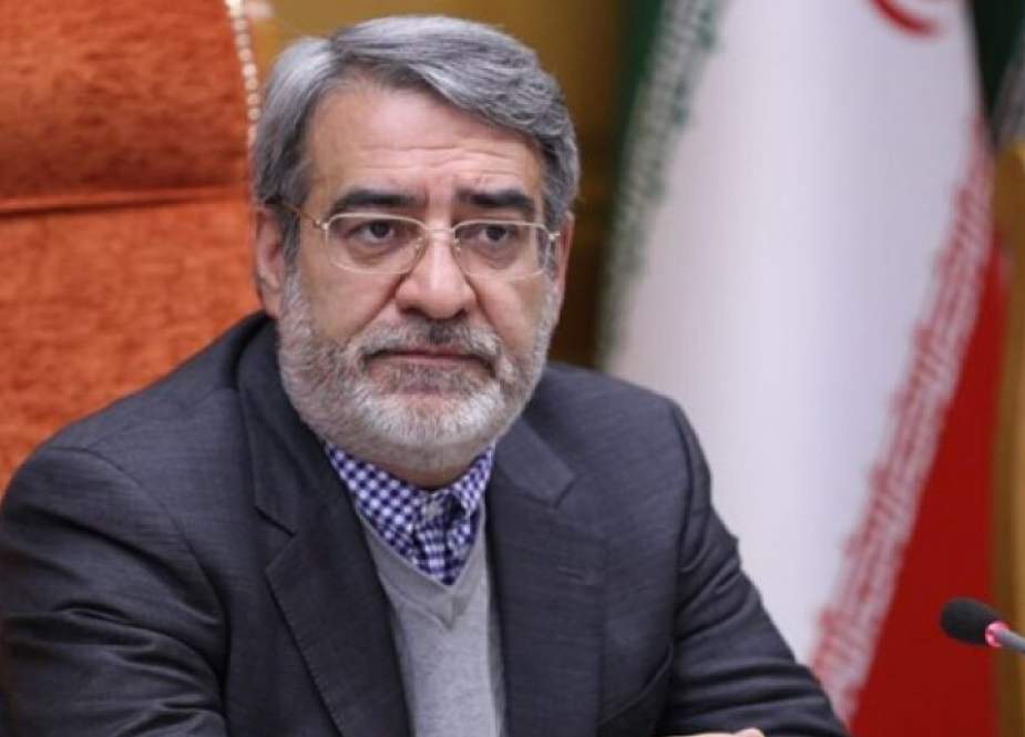 وزير الداخلية الايراني : دخلنا مرحلة الجودة في إنتاج معدات مكافحة كورونا
