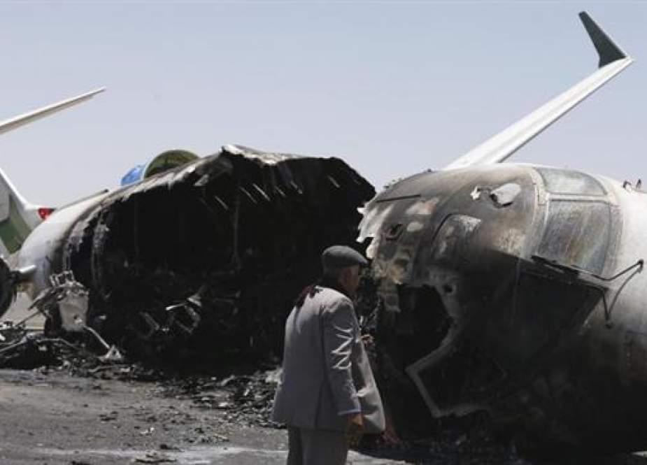 Ansarullah: Serangan Udara Koalisi Pimpinan Saudi Di Bandara Sana