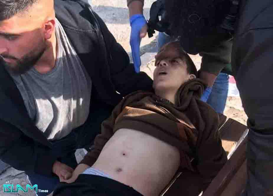 فلسطین، غاصب صیہونیوں کی فائرنگ سے 12 سالہ بچہ شہید