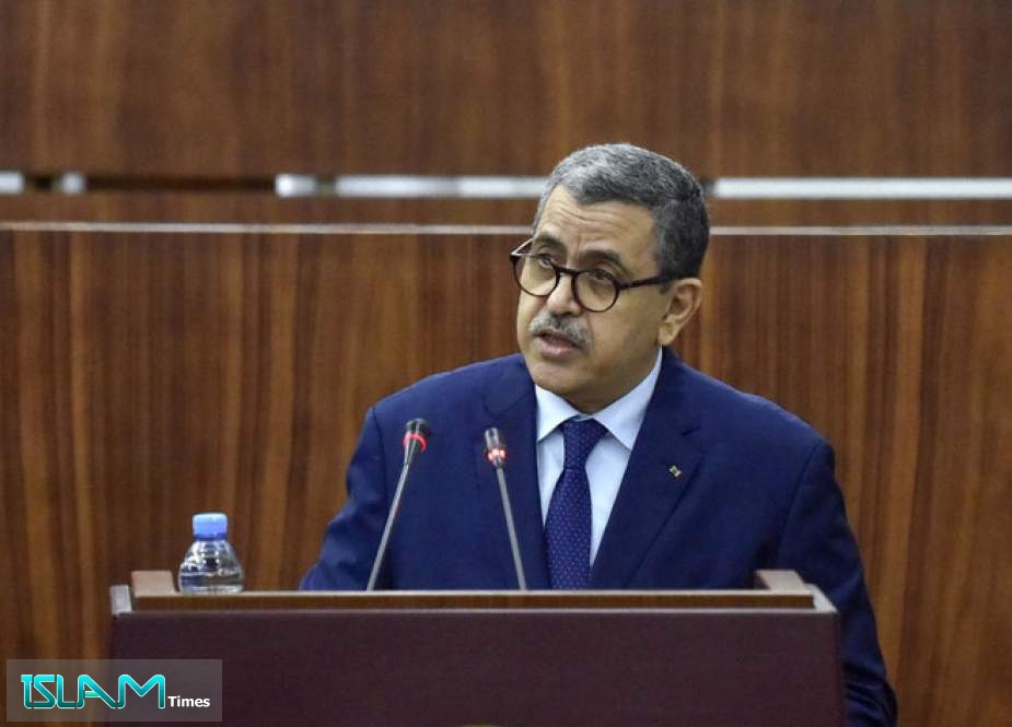 Algerian PM Warns against “Zionist Desire to Come Closer to Borders”